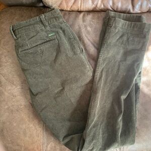 Barbour corduroy pants